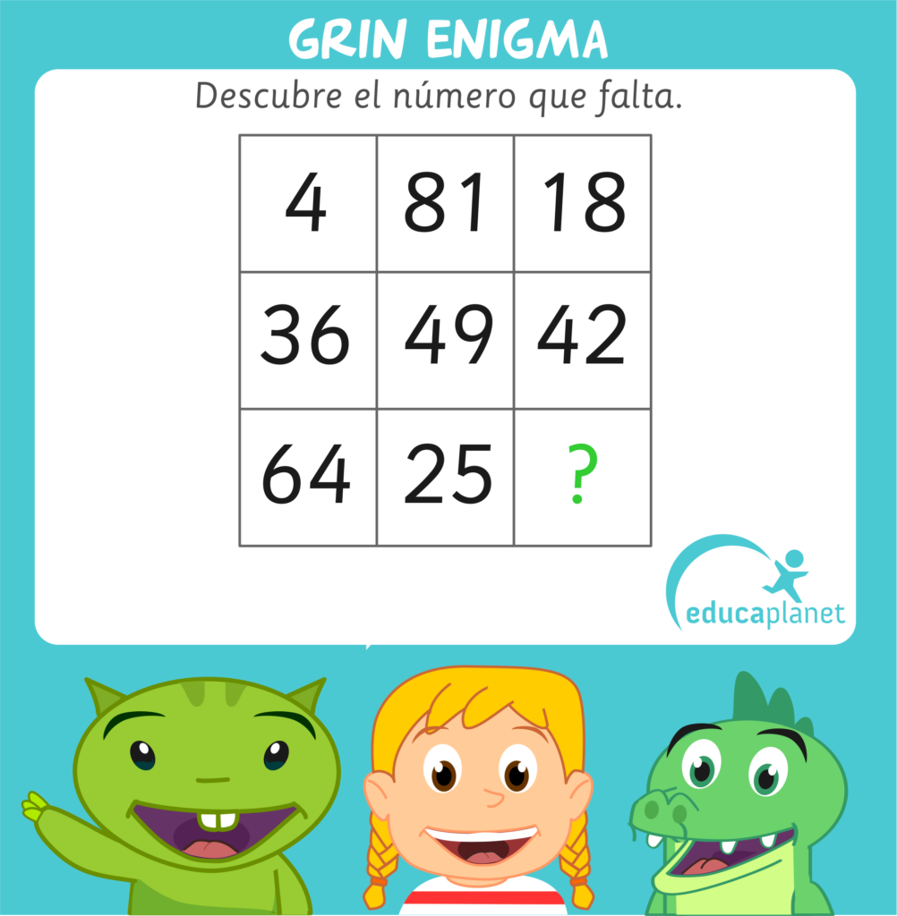 Enigma matematicas educacion Primaria