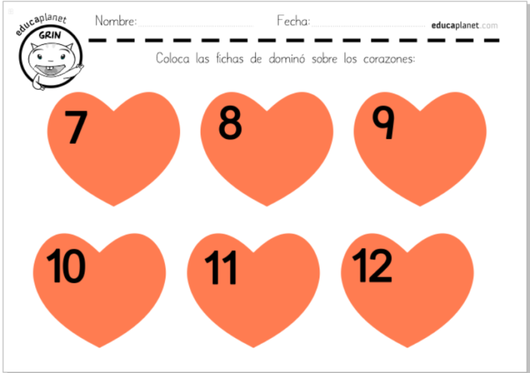 Ejercicios Corazones San Valentin Infantil Educaplanet Apps 4959